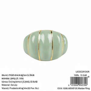 Anello Floreale Regolabile YFB R449 in Smalto e Acciaio Inossidabile, Anello Floreale alla Moda per Primavera/Estate - Product Image 3