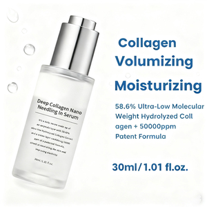 Topverkochte merk anti-aging diepe collageenpoeder boostende crème in serum gehydrolyseerd collageen gezichtserum glad private label - Product Image 3