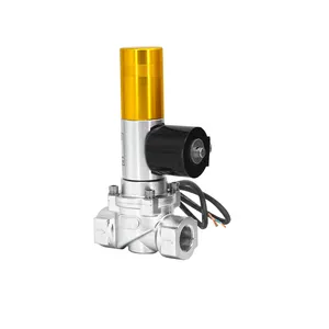 Industrial gas emergency shut-off solenoid valve normally open DN15 DN20 liquefied natural gas explosion-proof solenoid valve