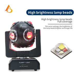 AICPOSE Equipo de Escenario, Luz de Bola Mágica con Cabeza Móvil, DMX512, Luz de Haz LED con Cabeza Móvil - Product Image 4