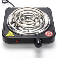 Plaque de cuisson électrique individuelle de sécurité, chauffage électrique, plaque chauffante en métal laminé à chaud pour comptoir, usage domestique et VR