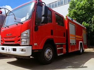 Camion de pompiers, camion de sauvetage hydraulique pour aéroport 4*2, camion de pompiers multifonction à mousse équipé d'une pompe haute pression - Product Image 2