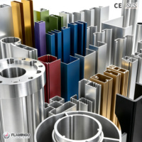 Profils en aluminium sur mesure 6061 6063, extrusions personnalisées, usinage CNC, profil d'extrusion en aluminium anodisé avec surface anodisée