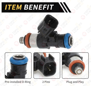 Topones qualité supérieure voiture essence système de carburant injecteur de carburant OEM BR3Z9F593B BR3Z9F593BFC pour Ford EXPLORER 2011 - Product Image 4