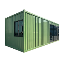 Conteneur Pliant de 20 Pi ou 40 Pi pour Café, Restaurant, Bar, Boutique avec Cuisine à Vendre, Maison Modulaire Préfabriquée pour Aliments