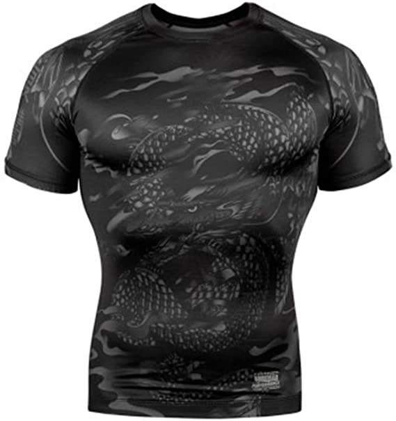 Manches Courtes Noir 1