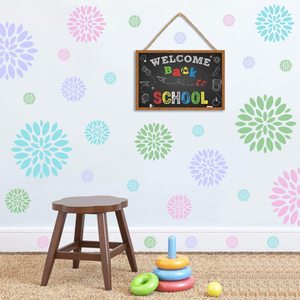 Panneau en bois coloré pour la rentrée scolaire - 30x20cm, plaque de tableau noir en bois, décoration murale suspendue, décorations pour salle de classe, crèche, école maternelle - Product Image 4