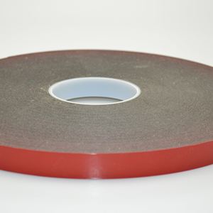Nastro di montaggio nastro a specchio nero spesso 1 mm nastro adesivo in schiuma PE biadesivo - Product Image 2