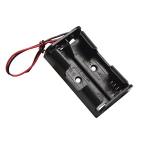 Caja de soporte de batería de 1,<span class=keywords><strong>5</strong></span> v de tamaño <span class=keywords><strong>aa</strong></span>, 2, 3, <span class=keywords><strong>4</strong></span>, <span class=keywords><strong>5</strong></span>, 6, 8, 10 ranuras con cables, sin interruptor de cubierta, soporte de baterías de plástico, <span class=keywords><strong>4</strong></span> Uds. - Product Image 2