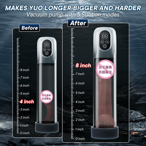 Nhà Máy Trực Tiếp Bán Điện Tự Động Nam Masturbator Quan Hệ Tình Dục Đồ Chơi Dương Vật Nước Bơm LCD Hiển Thị Mềm TPE Chất Liệu Hydro Bơm Hút Chân Không - Product Image 5