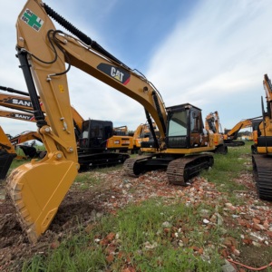 รถขุดไฮดรอลิกแบบตีนตะขาบ CAT 320D2 มือสอง รถขุดก่อสร้างขนาด 20 ตัน - Product Image 4