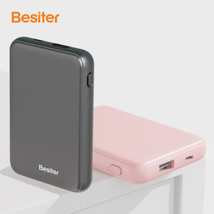 Mini Power Bank portable, 5000mAh, petite banque d'alimentation, avec logo personnalisé OEM, bon marché, usb - Product Image 4