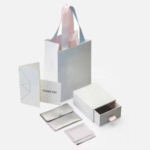 Custom Luxury Sliding Jewelry <b>Box</b> with <b>Earring</b> Pouch and Packaging for <b>Earrings</b> <b>Gift</b> and Accessories - Product Image 5