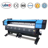 Imprimante grand format éco-solvant pour bannières et affiches, avec têtes d'impression Xp600 et I3200, pour vinyle et flex, 1.6m, 1.8m, 3.2m