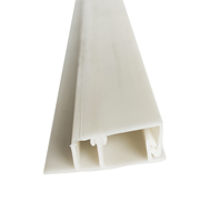 Profils de solution acoustique en pouces Tissu mural extensible en PVC Pince acoustique acoustique insonorisée en PVC pour l'école