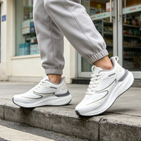 Chaussures de course décontractées pour hommes, personnalisées en usine, légères, respirantes, en maille, style marche