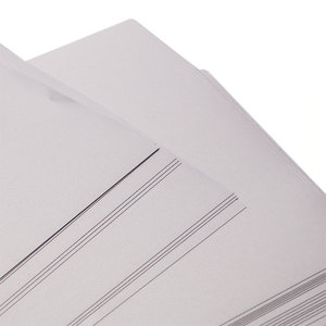 Foglio Adesivo di Carta Speciale di Lusso con Texture Ruvida e Motivi Granulari, Bianco Avorio Polare per Stampa a Getto d'Inchiostro A4 - Product Image 4