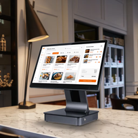 Nouveau terminal de point de vente tout-en-un avec écran tactile de 15,6 pouces, système Win10, caisse enregistreuse, point de vente pour les magasins de détail et les dépanneurs
