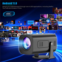 HP330 UHD 1080P 4K 60FPS Android 11 H713 CPU 380 ANSI Wifi6 Smart Projector avec 2 + 16G
