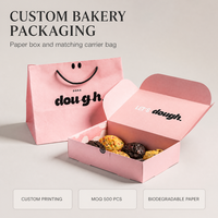 Boîte à pâtisserie / boulangerie de qualité alimentaire