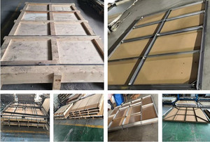 Thép không gỉ Tấm Báo Chí cho MDF dập nổi chu kỳ ngắn melamine cán Máy ép nóng - Product Image 3