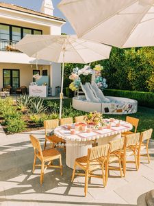 Silla Infantil de Ratán Hecha a Mano, Moderna, Segura, para Exteriores, Sostenible, Estilo Montessori, Decoración para Fiestas de Cumpleaños, Novedad 2026 - Product Image 2