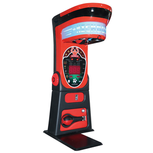 Machine d'arcade <span class=keywords><strong>Super</strong></span> Boxer personnalisée à monnayeur avec sac de frappe, LED, testeur de force de frappe et lecteur de cartes pour adultes, vente en gros - Product Image 1