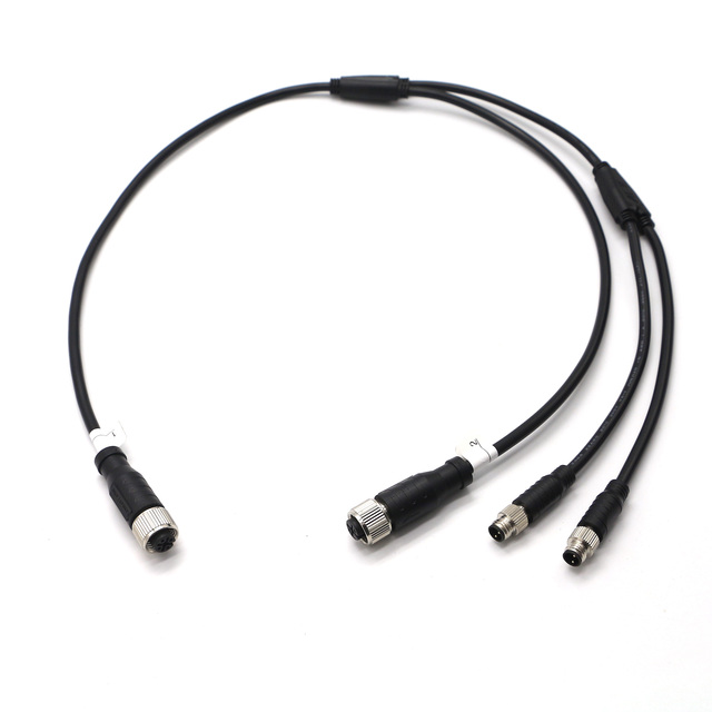 Microphone Audio Cable with 4 Pin XLR Connectors Black Professional Grade Other China Origin