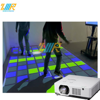 Juegos Interactivos de Proyección en el Suelo, Juegos de Cuadrícula Interactivos, Juego de Cuadrícula de Salto, Activación de Proyección