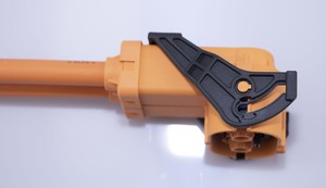 Um código 150A 200A 250A PA66 GF laranja cor Quick Release Interlock HVIL conector para carro EV - Product Image 6