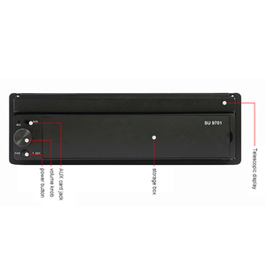 Xe Hơi 1din Android 9.1, Radio Có Thể Thu Vào Màn Hình Cảm Ứng 7 Inch Máy Nghe Nhạc Mp5 Xe Hơi Gps Wifi + Camera Sau 12 Đèn Led/ - Product Image 6