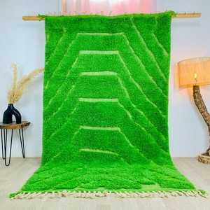 Exportation de tapis marocains de luxe doux noués à la main de bonne qualité pour le salon des hôtels personnaliser disponible - Product Image 2