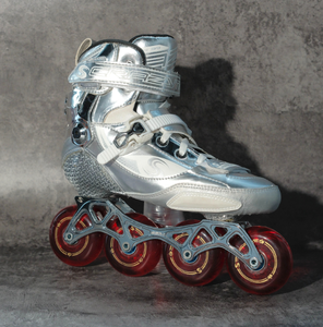Patins à roulettes en fibre de carbone haute résilience Ruidongle, roues plates en cristal, patins à roulettes professionnels à haute élasticité - Product Image 3
