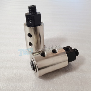 Dual-Channel Aluminum Housing High-Pressure Hydraulic Rotary Joint Replacement <b>for</b> DEUBLIN Single Structure Cross - Product Image 1