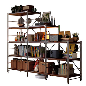 Estante de Almacenamiento Multiusos de Pie para el Hogar, <span class=keywords><strong>Cocina</strong></span>, Sala de Estar, Estantería para Libros, Estante de Exhibición - Product Image 6