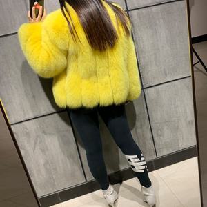 <span class=keywords><strong>Giacca</strong></span> invernale calda per ragazze cappotto di <span class=keywords><strong>pelliccia</strong></span> per donna - Product Image 6