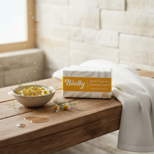 Jabón en Barra Biolly - 150 Gramos - Confort de Manzanilla - Product Image 3