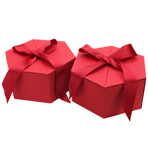 Caja de Regalo de Lujo para San Valentín 2025, Reutilizable, en Forma de Corazón, de Cartón Recubierto con Cinta en Relieve, para Bodas y Día de la Madre, Venta al Por Mayor - Product Image 4