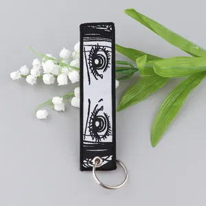 LLavero de Anime japonés <span class=keywords><strong>NANA</strong></span> para motocicletas y coches, llaveros bordados de <span class=keywords><strong>Manga</strong></span>, etiqueta para llave, joyería de moda, accesorios para llavero - Product Image 5