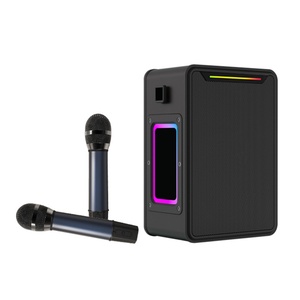 ลำโพงคาราโอเกะขนาดมินิพร้อมไมโครโฟน, ลำโพงไมค์คู่ลำโพงสำหรับใช้ในบ้านขนาด60วัตต์ - Product Image 3