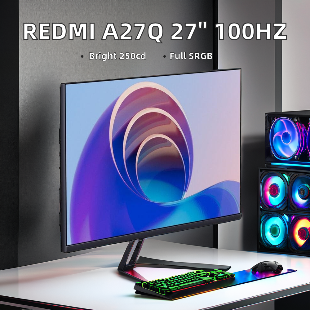 Xiaomi Redmi A27Q 27-Inch IPS Gaming Display, 100Hz Refresh Rate