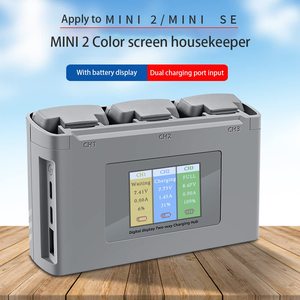 Centro de Carga Bidireccional para <span class=keywords><strong>Mavic</strong></span> <span class=keywords><strong>Mini</strong></span> 2/<span class=keywords><strong>Mini</strong></span> <span class=keywords><strong>SE</strong></span>, Cargador de Batería de 3 Ranuras con Pantalla LCD, Compatible con el Dron <span class=keywords><strong>DJI</strong></span> <span class=keywords><strong>Mavic</strong></span> <span class=keywords><strong>Mini</strong></span> 2 / <span class=keywords><strong>SE</strong></span> - Product Image 5