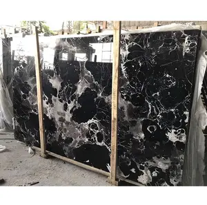 wholesale black marble flooring tiles emprador marble Countertop