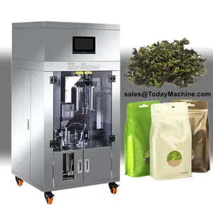 Mesin pengepakan vakum pembentukan termal otomatis untuk daun teh