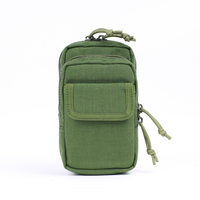 Riñonera Táctica TONMO Personalizada de Nailon 1000D Impermeable y Resistente al Desgaste, para Senderismo, Camping, con Sistema Molle, para Teléfono, Llaves, Herramientas y EDC