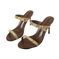 Sandales pour femmes en gros directement de l'usine, sandales en PU pour femmes, sandales de créateurs pour femmes