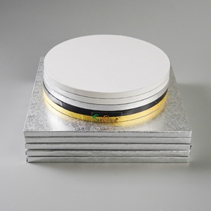 Bases Redondas para Tartas, Soportes para Tartas, Dorados, Plateados, Blancos, de MDF, Papel, Venta al por Mayor - Product Image 6