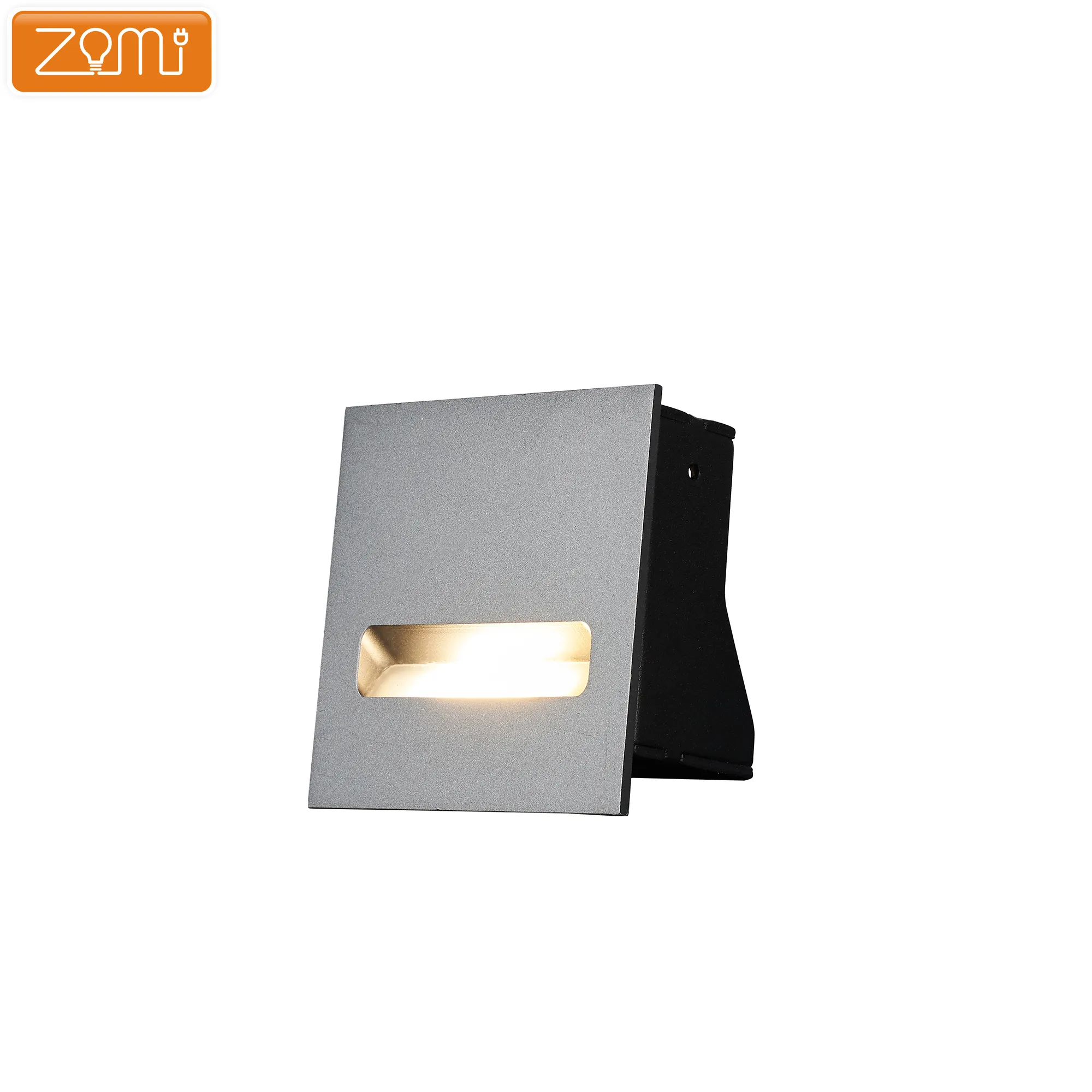 ZOMI Widely used 3w Aluminum LED outdoor led step light 3000k warm white terrace corridor stair light