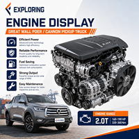 Great Wall POER Cannon Diesel 4x4 Double Cab Pickup Truck 2025, moteur turbo, transmission automatique, sièges électriques réglables