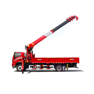 Grúa Móvil Hidráulica Mini de 8 Toneladas Marca STC80 con Camión - Product Image 1